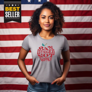 Ban Hunger Not Books Crewneck