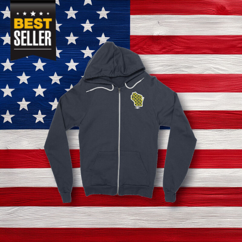 Hong Around WI Zip Hooded